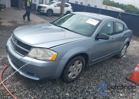 2010 Dodge Avenger Sxt z USA, uszkodzony, nr VIN 1B3CC4FB2AN193102